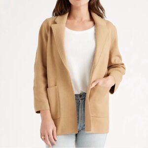 Quince Cotton Knit Blazer